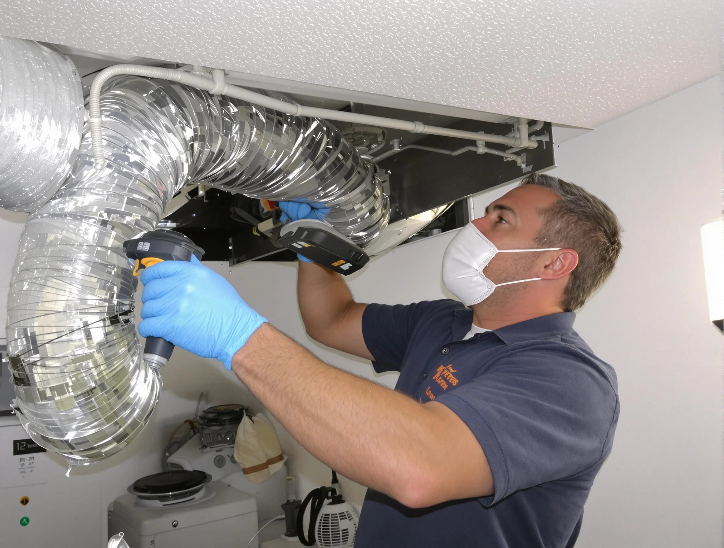 Midvale Dryer Vent Cleaning professional performing thorough residential dryer vent cleaning in Midvale