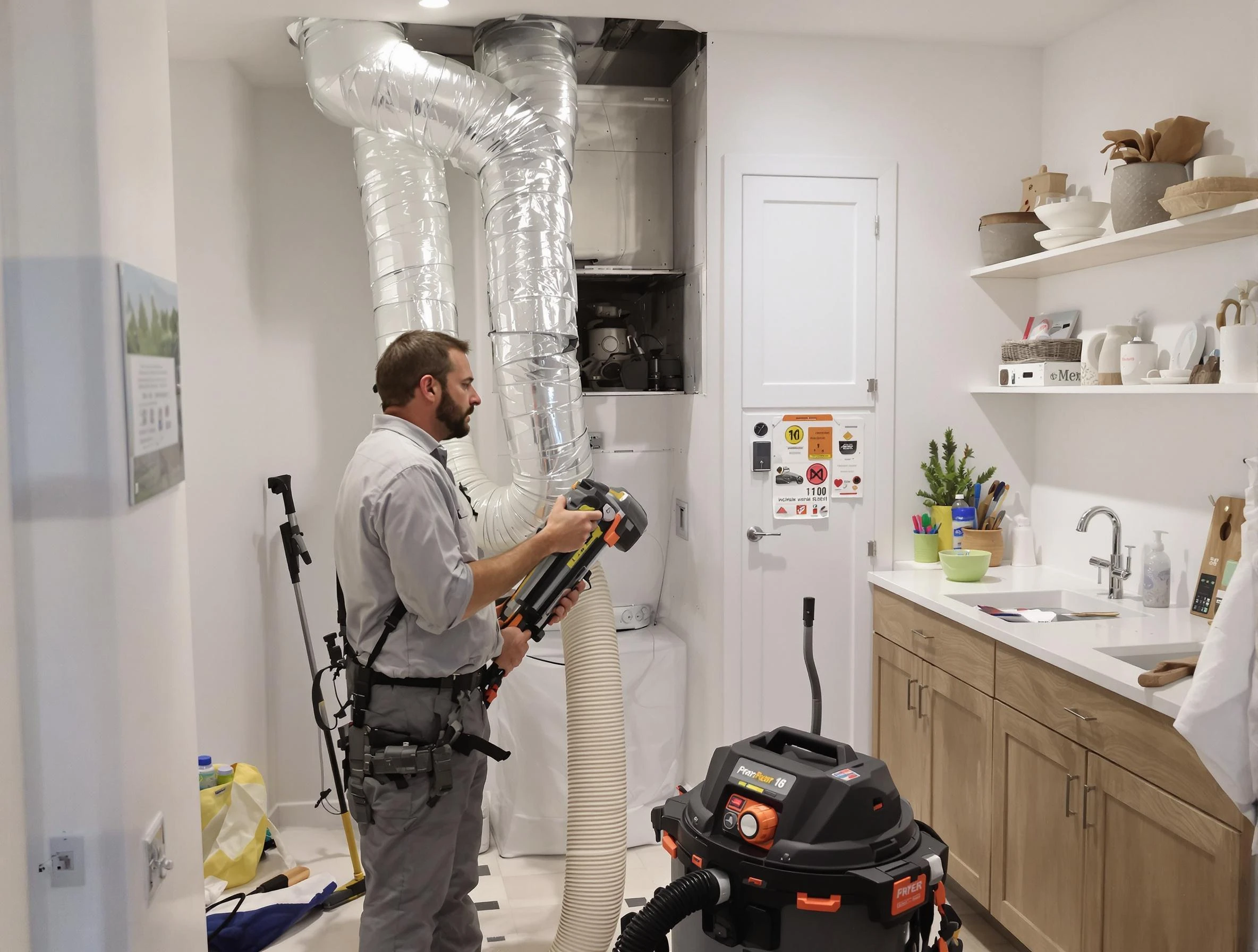 Clogged Dryer Vent Cleaning in Midvale