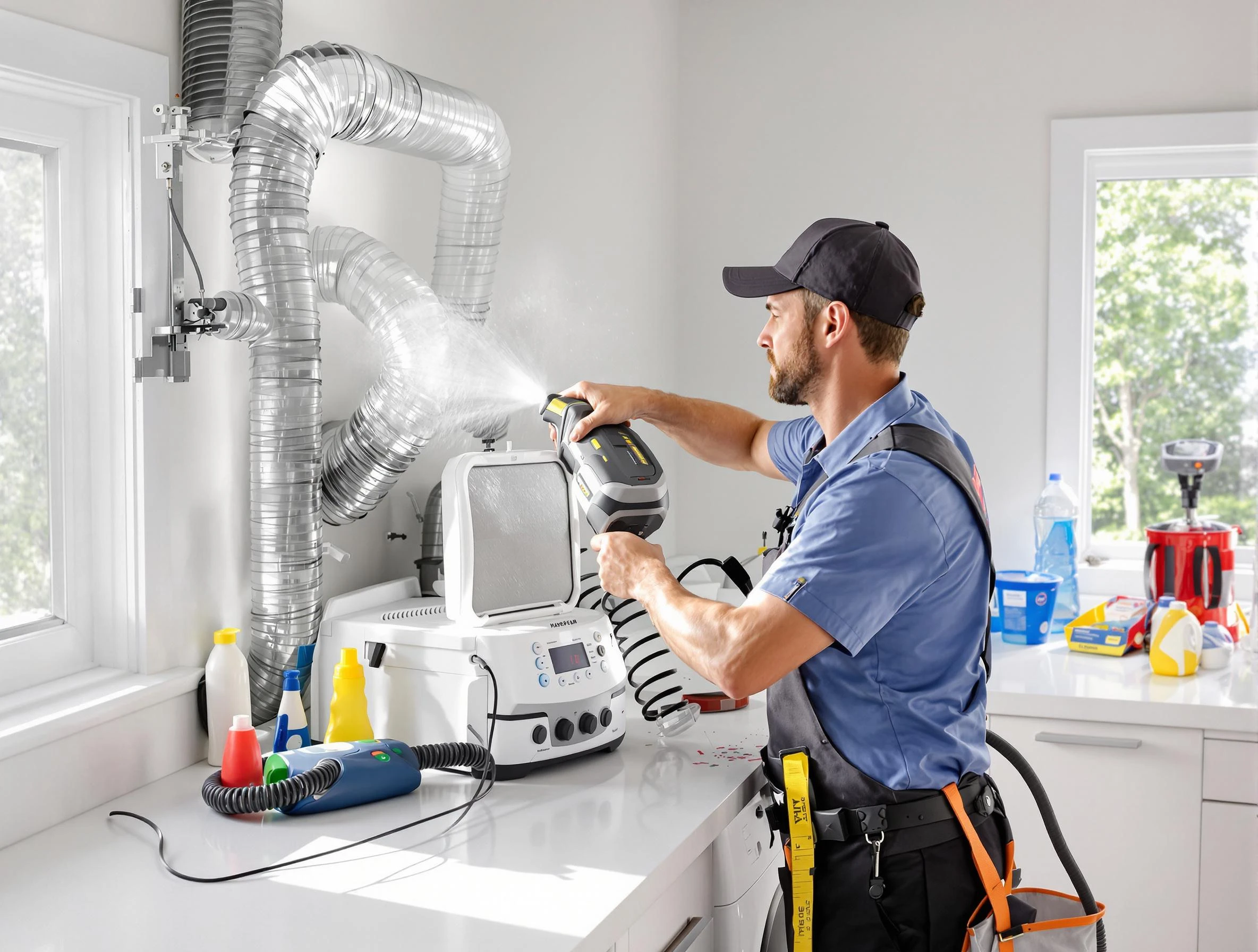 Residential Dryer Vent Cleaning in Midvale