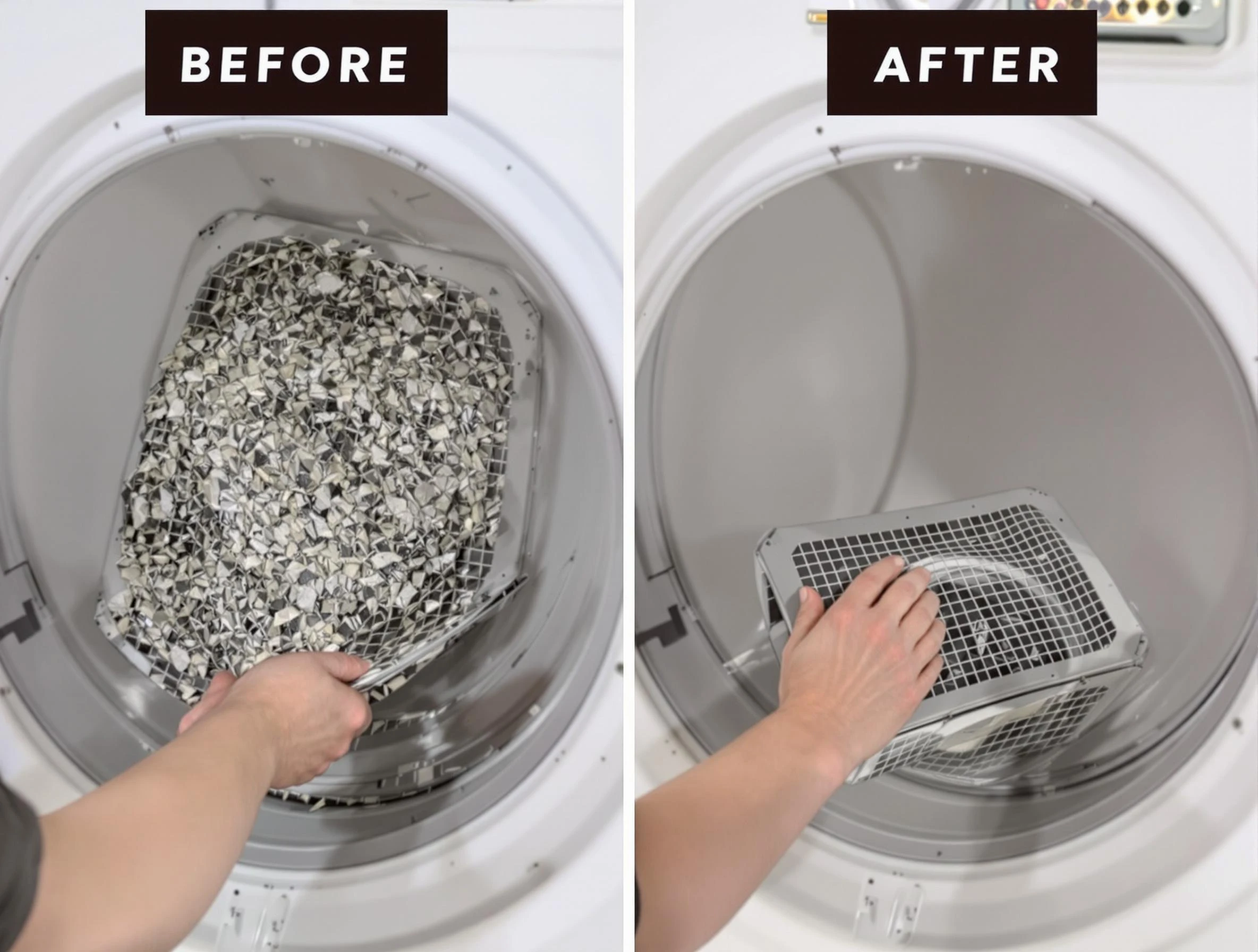 Professional lint trap cleaning by Midvale Dryer Vent Cleaning in Midvale